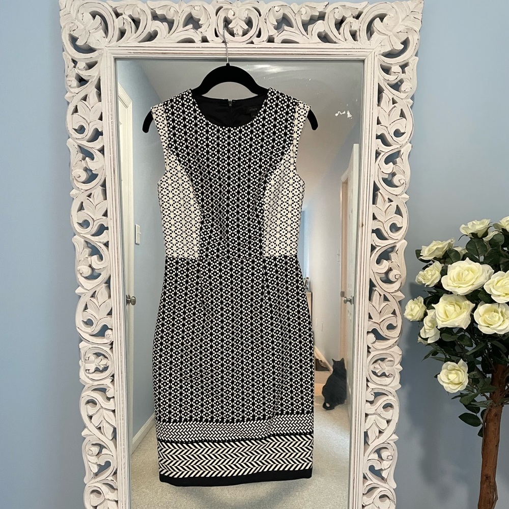 J.Crew Black & White NWT Never Worn Dress